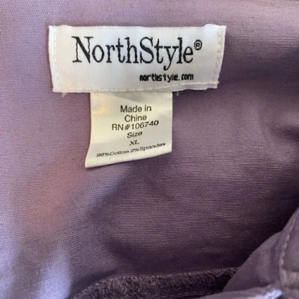 NorthStyle Lavender button down jacket, size XL - Picture 3 of 3